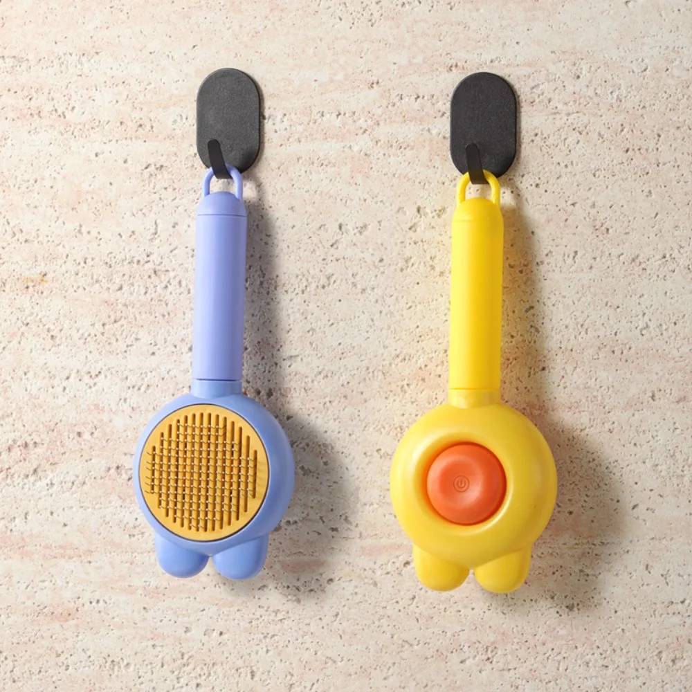 Slicker Brush Self Cleaning Pet Grooming - 1 Pezzo Spazzola per la Rimozione