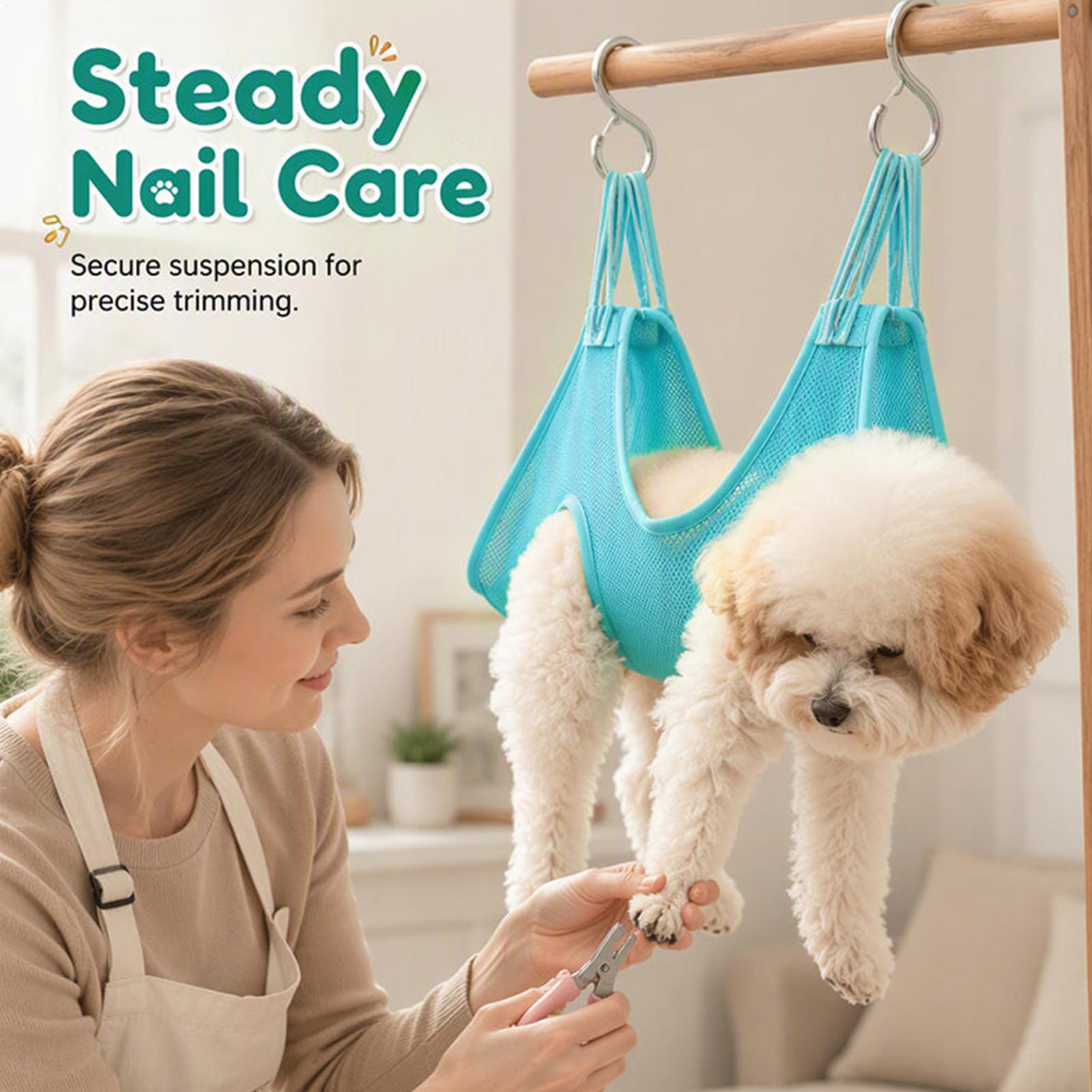 Pet Grooming Hammock Sling Restraint - Amaca per toelettatura di cani e