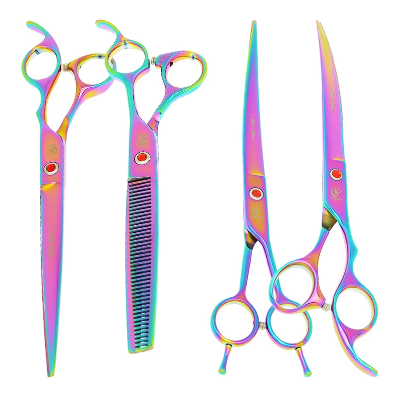 Professional Pet Grooming Scissors Curved - Forbici professionali da 8,0