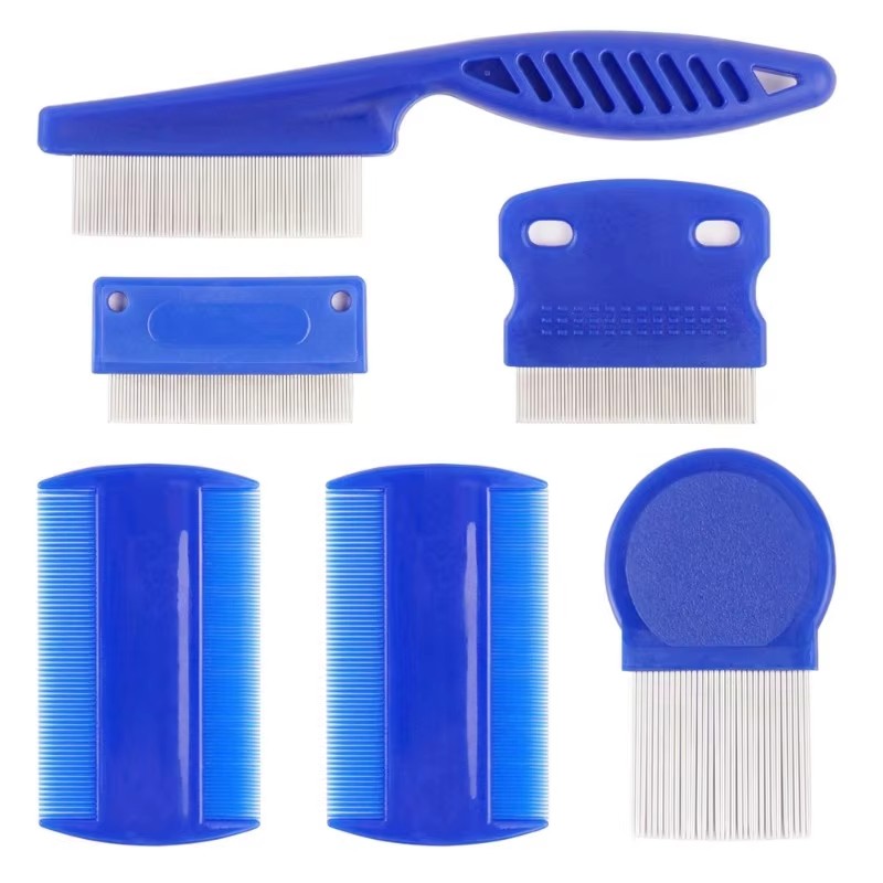 Set di 4/6 pettini per animali - Flea Comb Fine Tooth Pet Tear Stain recensione e prezzo