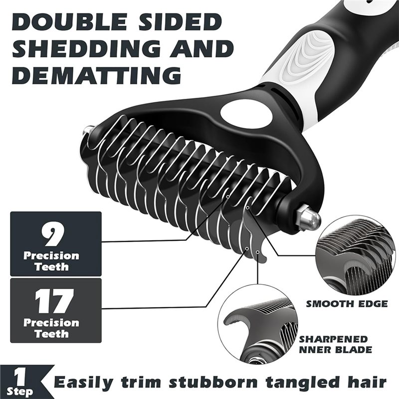 NOVITÀ DISPONIBILE - 3 PEZZI P - Slicker Brush Self Cleaning Pet Grooming recensione e prezzo