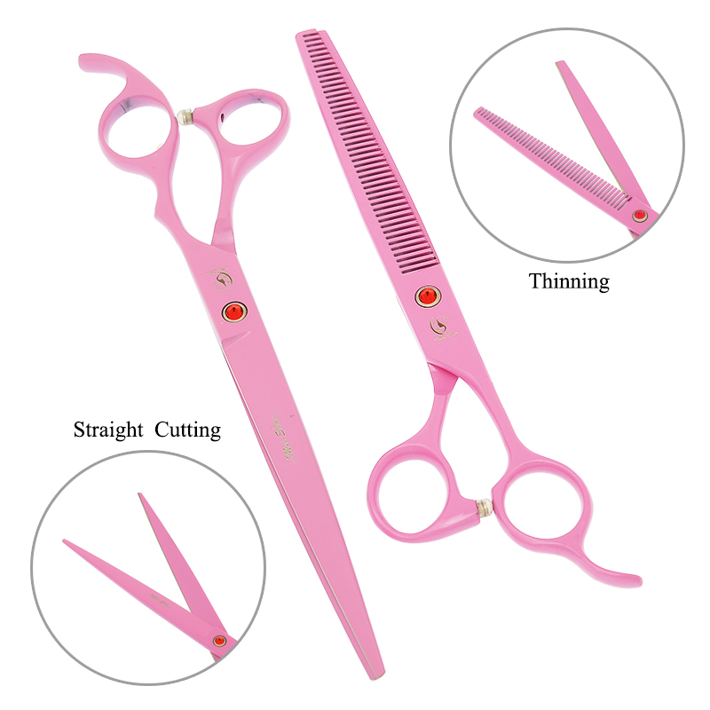 Forbici per Toelettatura Cani  - Professional Pet Grooming Scissors Curved recensione e prezzo