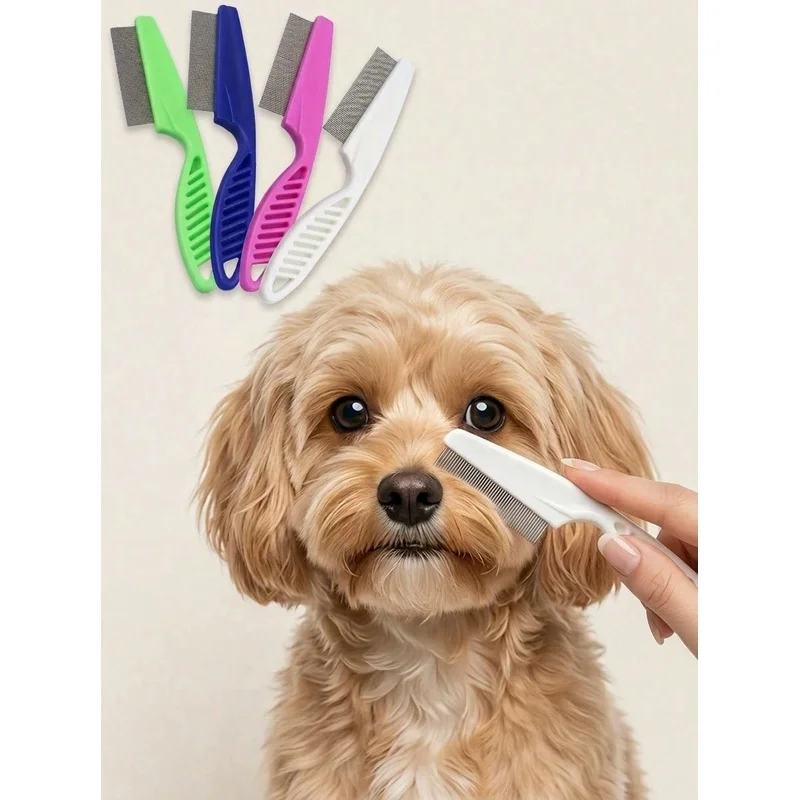 Pettine per la rimozione di ma - Flea Comb Fine Tooth Pet Tear Stain recensione e prezzo
