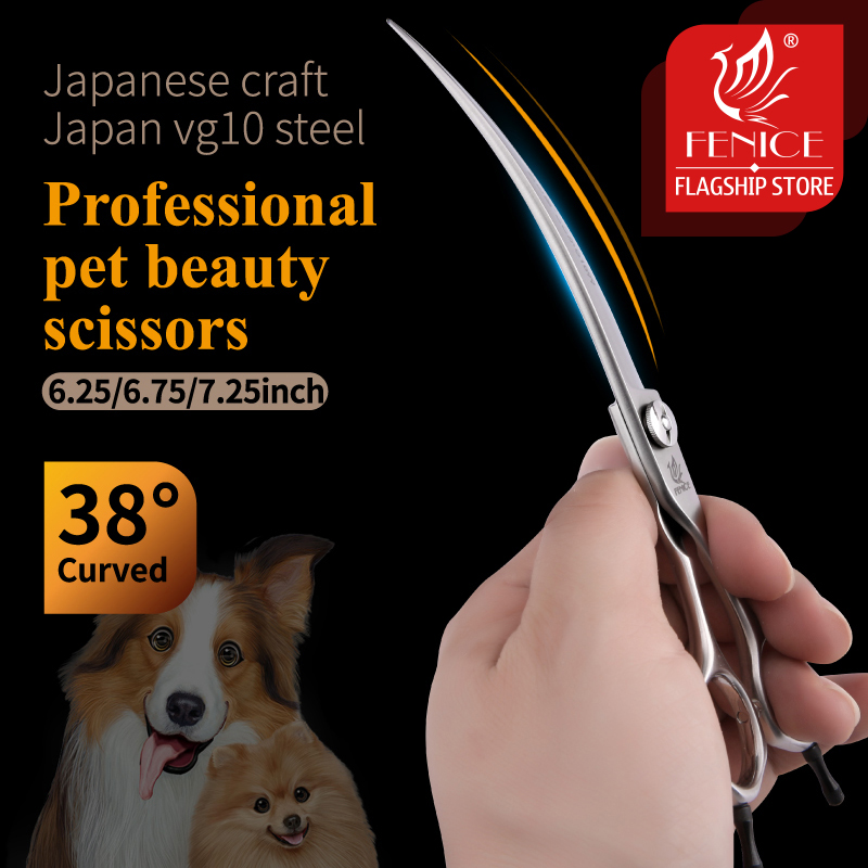 Forbici Curve per toelettatura - Professional Pet Grooming Scissors Curved recensione e prezzo
