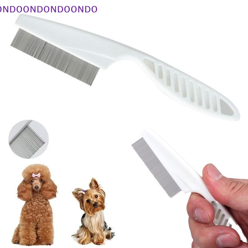 Pettine per pulire le macchie  - Flea Comb Fine Tooth Pet Tear Stain recensione e prezzo