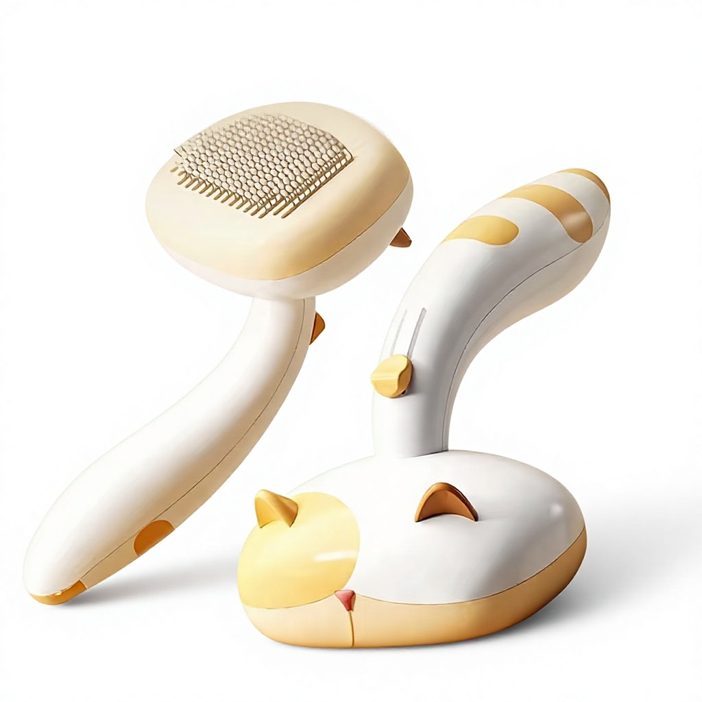 Spazzola per toelettatura anim - Slicker Brush Self Cleaning Pet Grooming recensione e prezzo