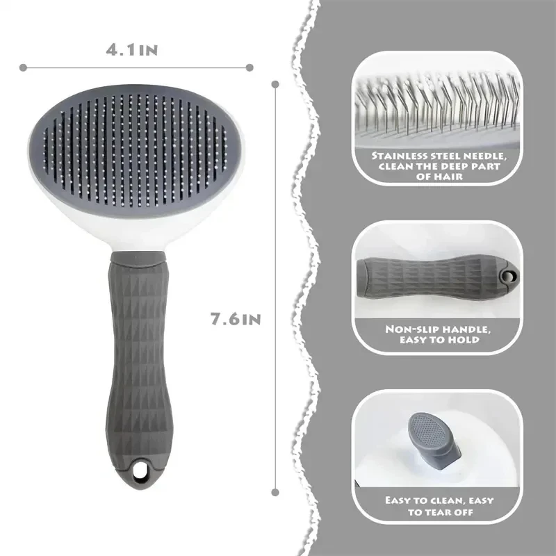 Spazzola Autopulente per la Ri - Slicker Brush Self Cleaning Pet Grooming recensione e prezzo