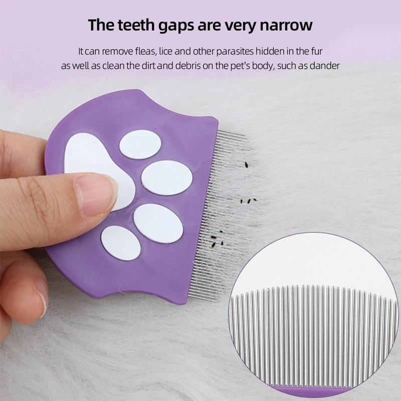 Pettine Antipulci per Cani e G - Flea Comb Fine Tooth Pet Tear Stain recensione e prezzo