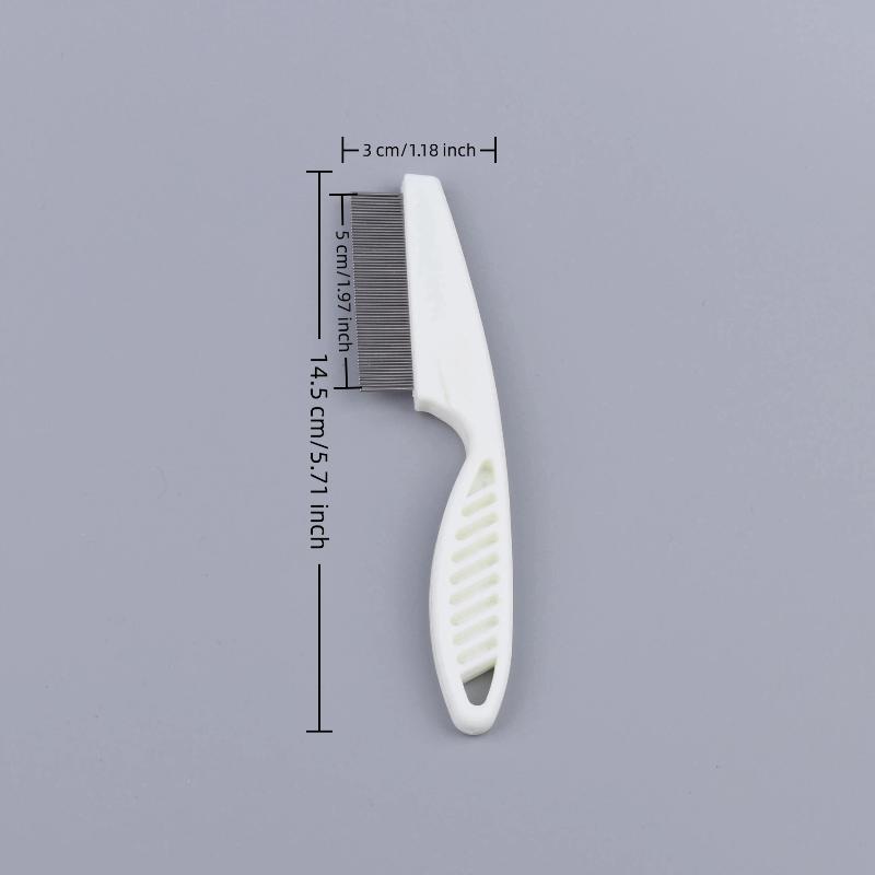 Pettine per pulci per animali  - Flea Comb Fine Tooth Pet Tear Stain recensione e prezzo