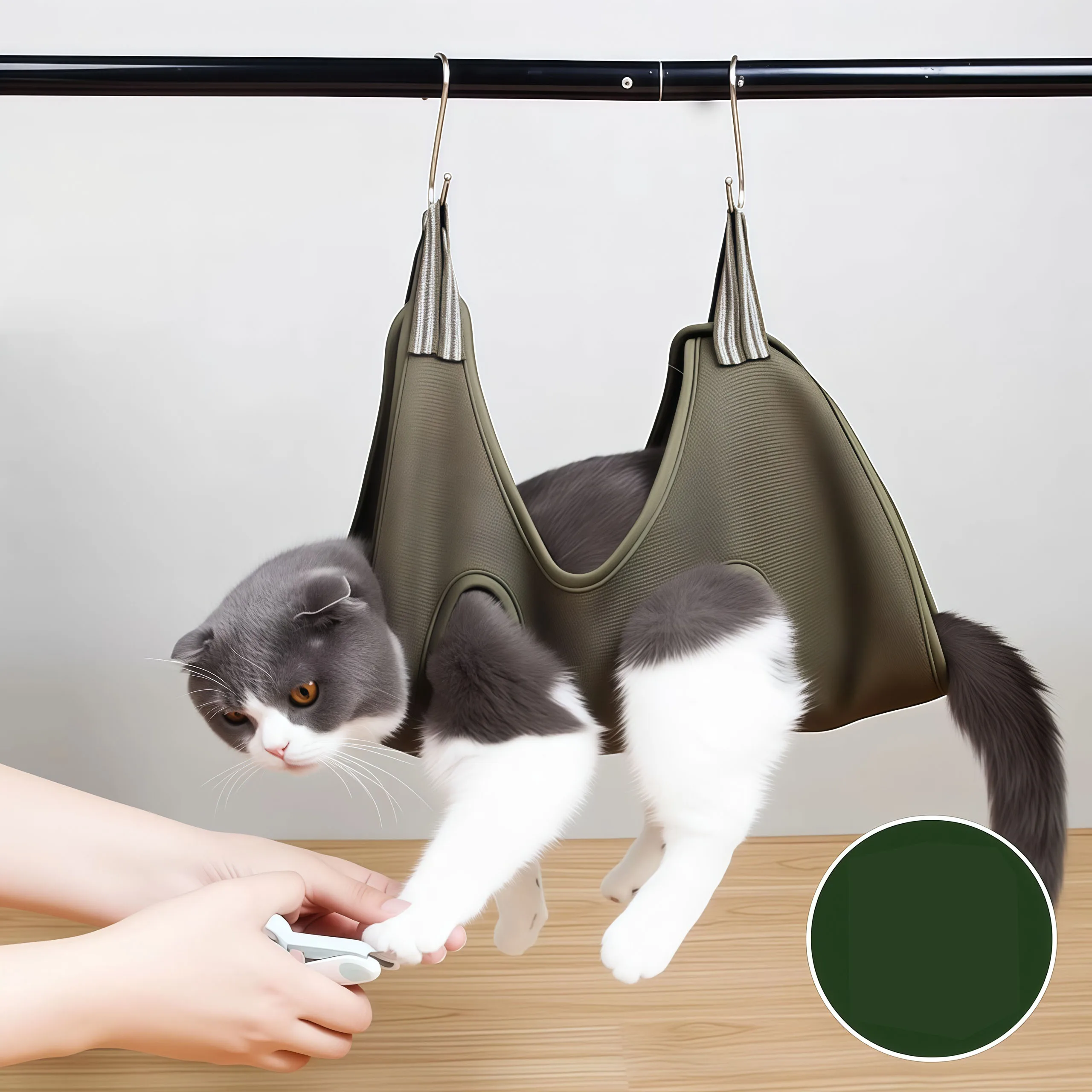 Amaca per toelettatura gatti,  - Pet Grooming Hammock Sling Restraint recensione e prezzo