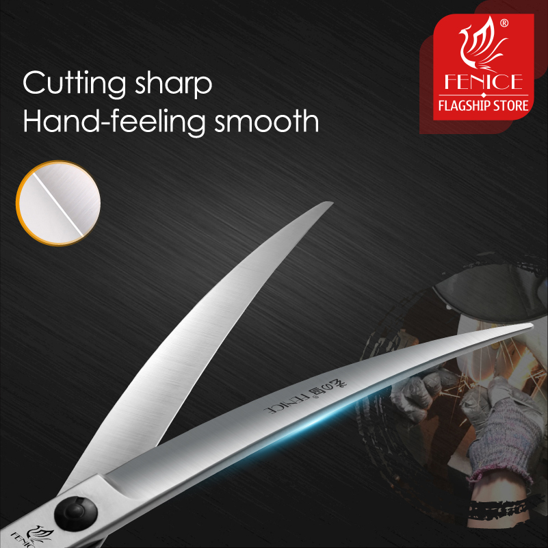 Fenice professionale mano sini - Professional Pet Grooming Scissors Curved recensione e prezzo