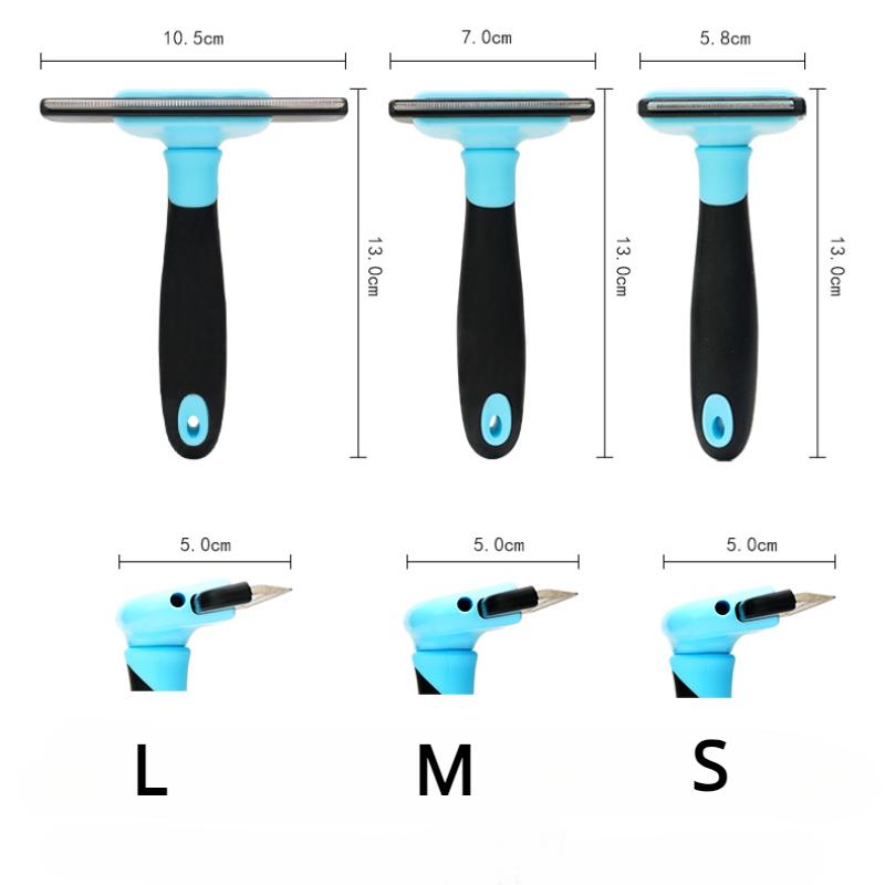 Spazzola per toelettatura anim - Undercoat Rake Dematting Tool Dog Shedding recensione e prezzo