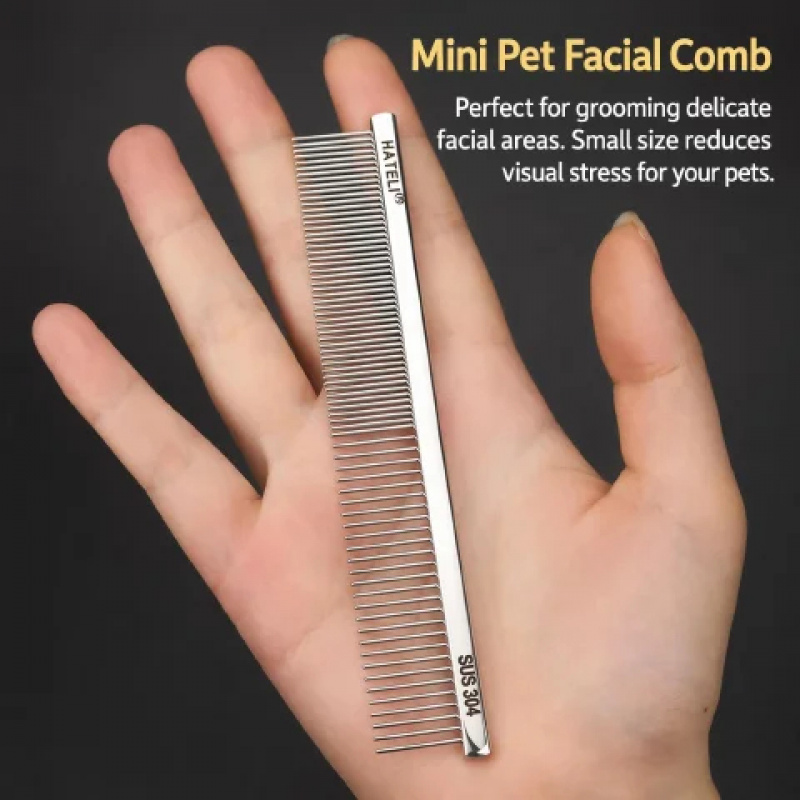 Pettine per toelettatura anima - Flea Comb Fine Tooth Pet Tear Stain recensione e prezzo