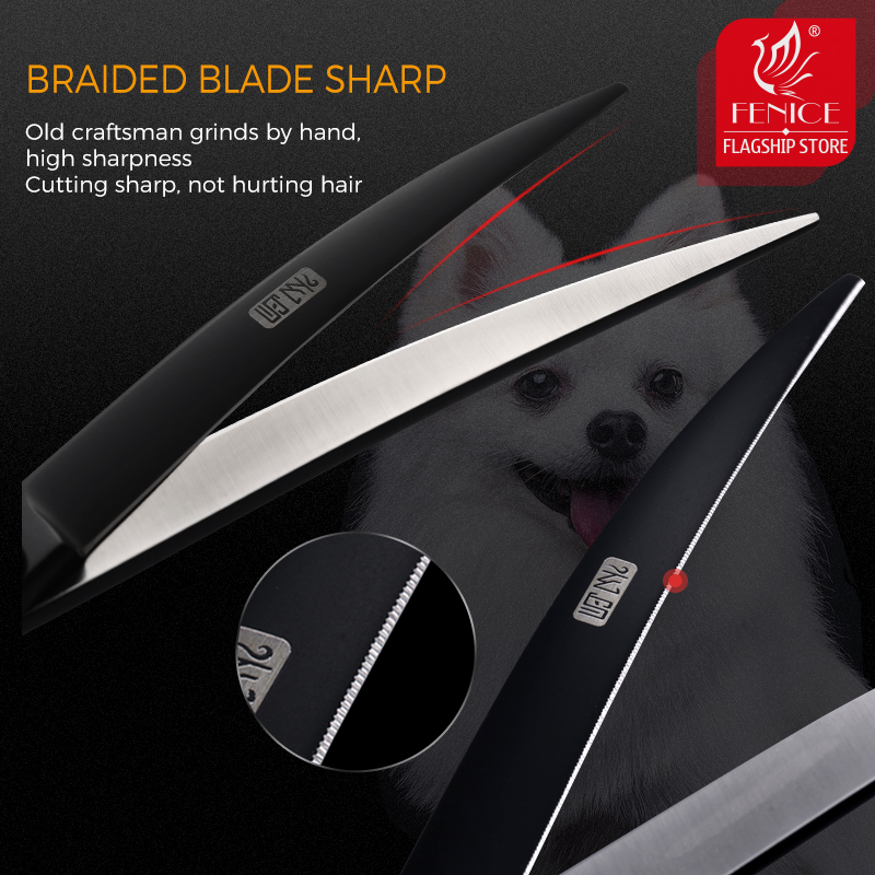 Forbici Professionali Fenice d - Professional Pet Grooming Scissors Curved recensione e prezzo