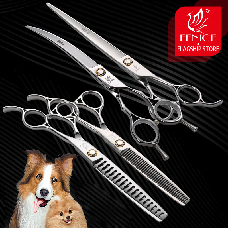 Set di forbici per toelettatur - Professional Pet Grooming Scissors Curved recensione e prezzo