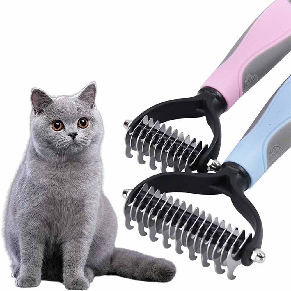 Spazzola per toelettatura anim - Undercoat Rake Dematting Tool Dog Shedding recensione e prezzo