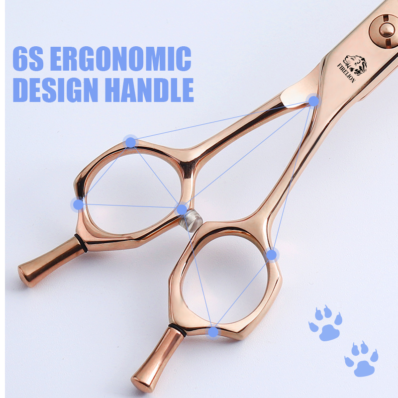 FIRELION Professionale VG10 6. - Professional Pet Grooming Scissors Curved recensione e prezzo