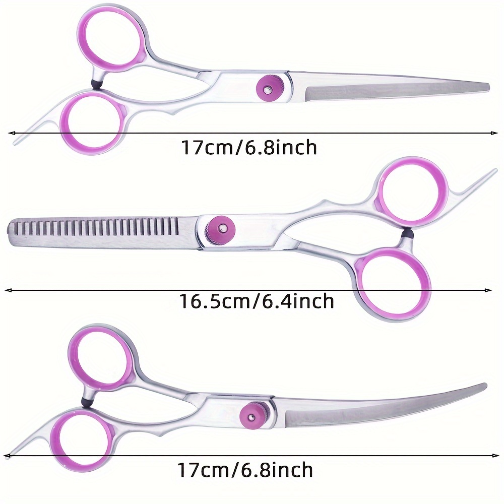 Set di 5 Forbici Professionali - Professional Pet Grooming Scissors Curved recensione e prezzo